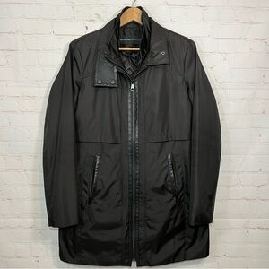 Andrew Marc New York Jacket Mens Large Black Chore Barn Quilted Lined